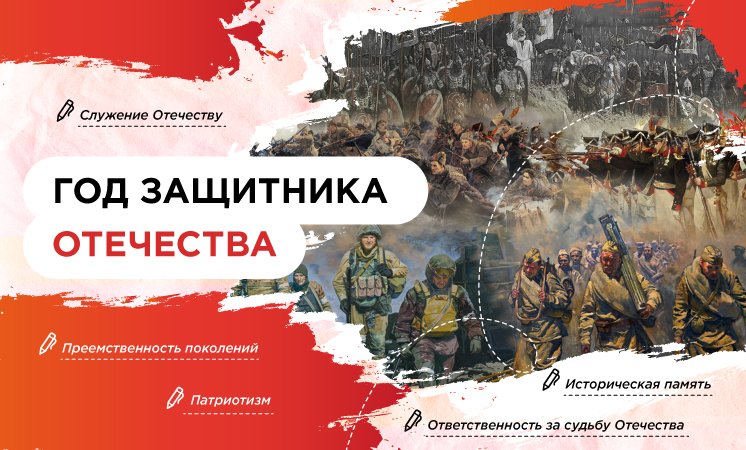 20 января состоятся разговоры о важном на тему «Год защитника Отечества».