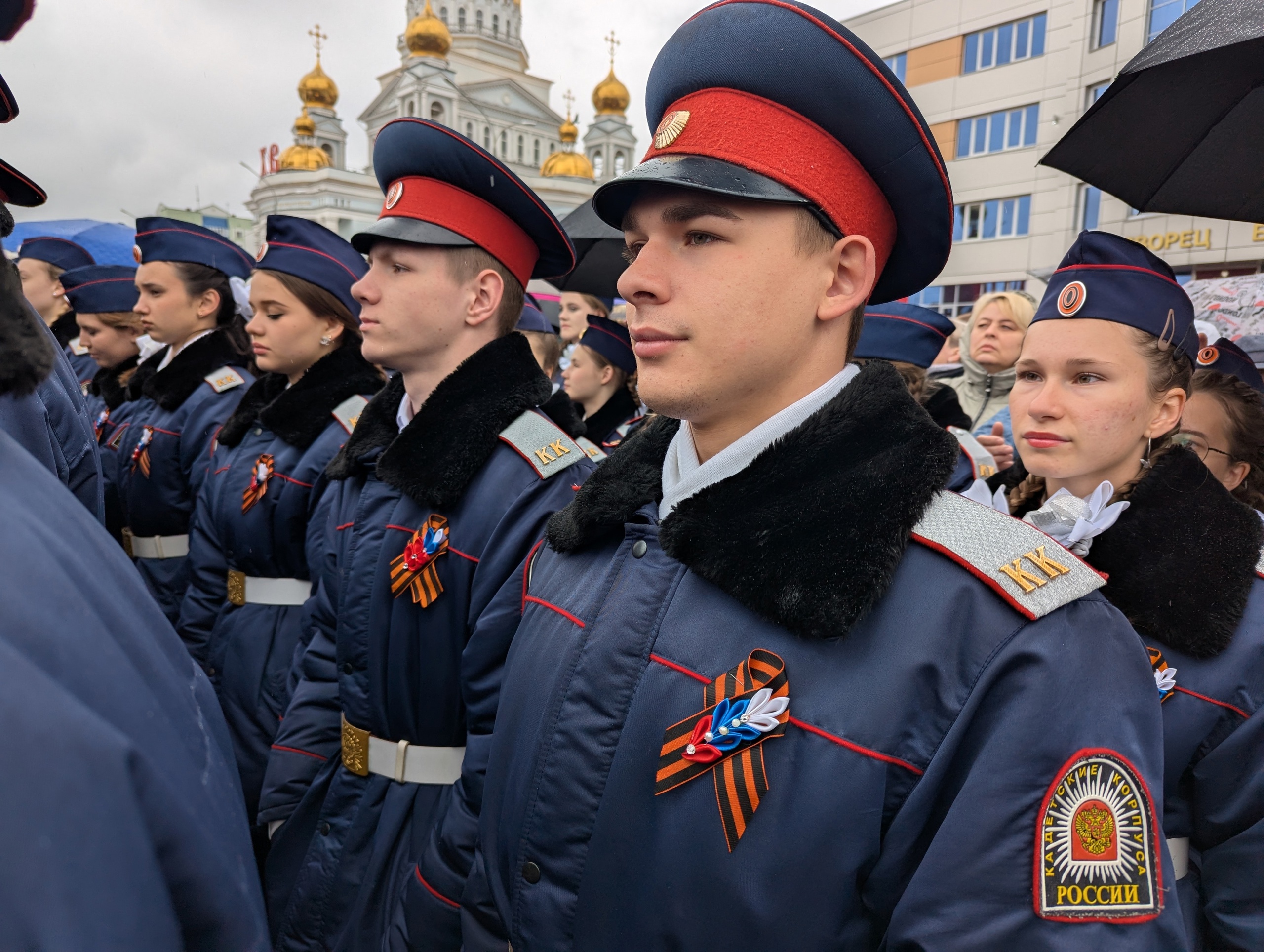 Открытие памятника героям Специальной военной операции.